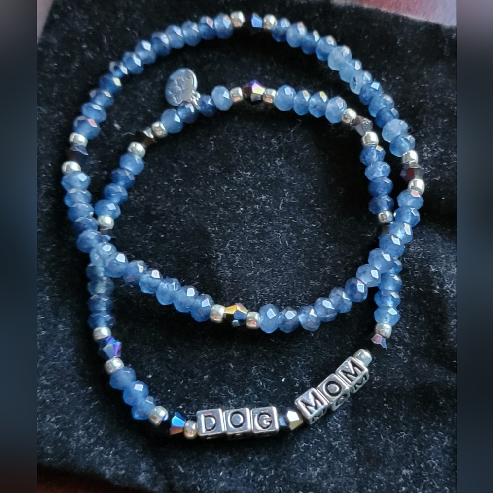 Dog Mom bracelet set